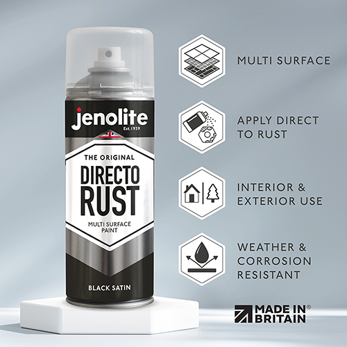 Directorust Satin/Semi-Gloss Spray Paint | 400ml (13.52fl oz)