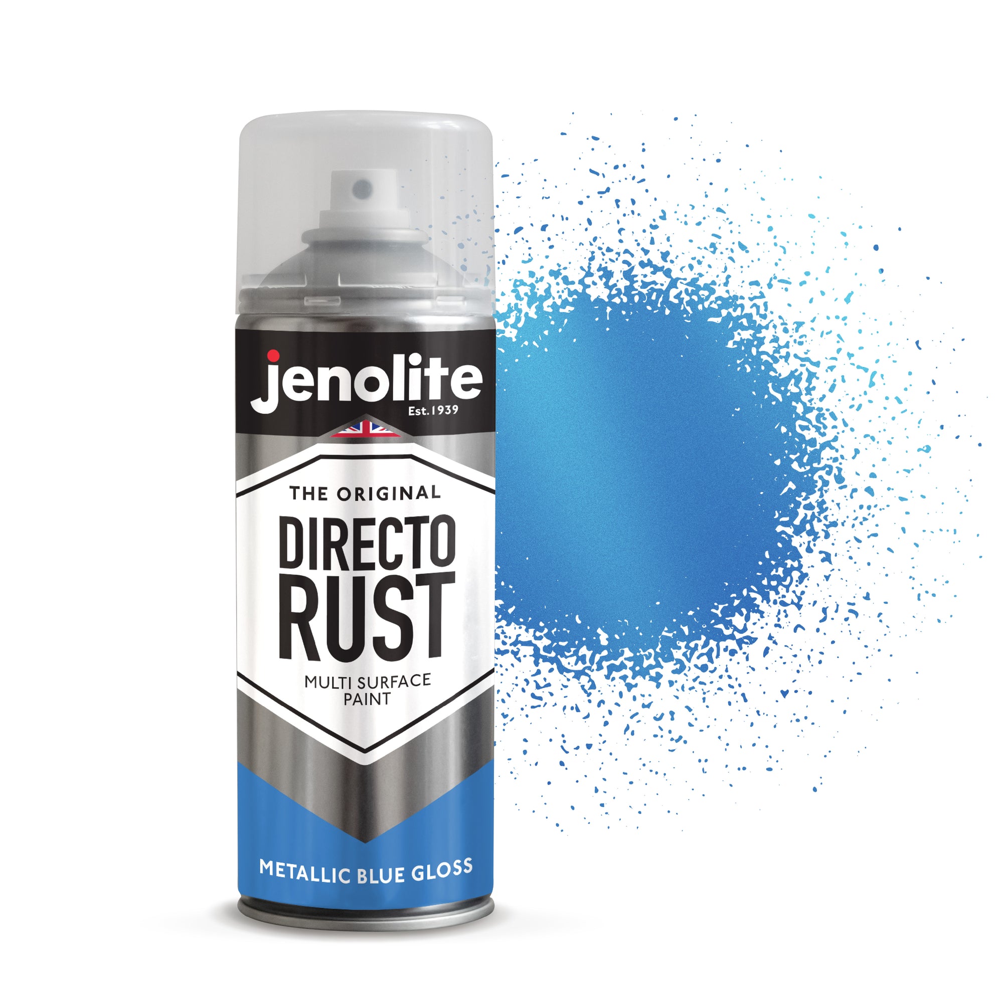 DIRECTORUST Spray Paint | Metallic Gloss | 400ml (13.52fl oz) | Multi-Surface