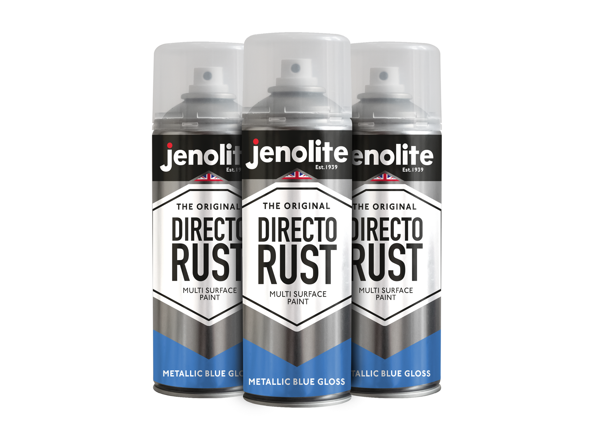 DIRECTORUST Spray Paint | Metallic Gloss | 400ml (13.52fl oz) | Multi-Surface