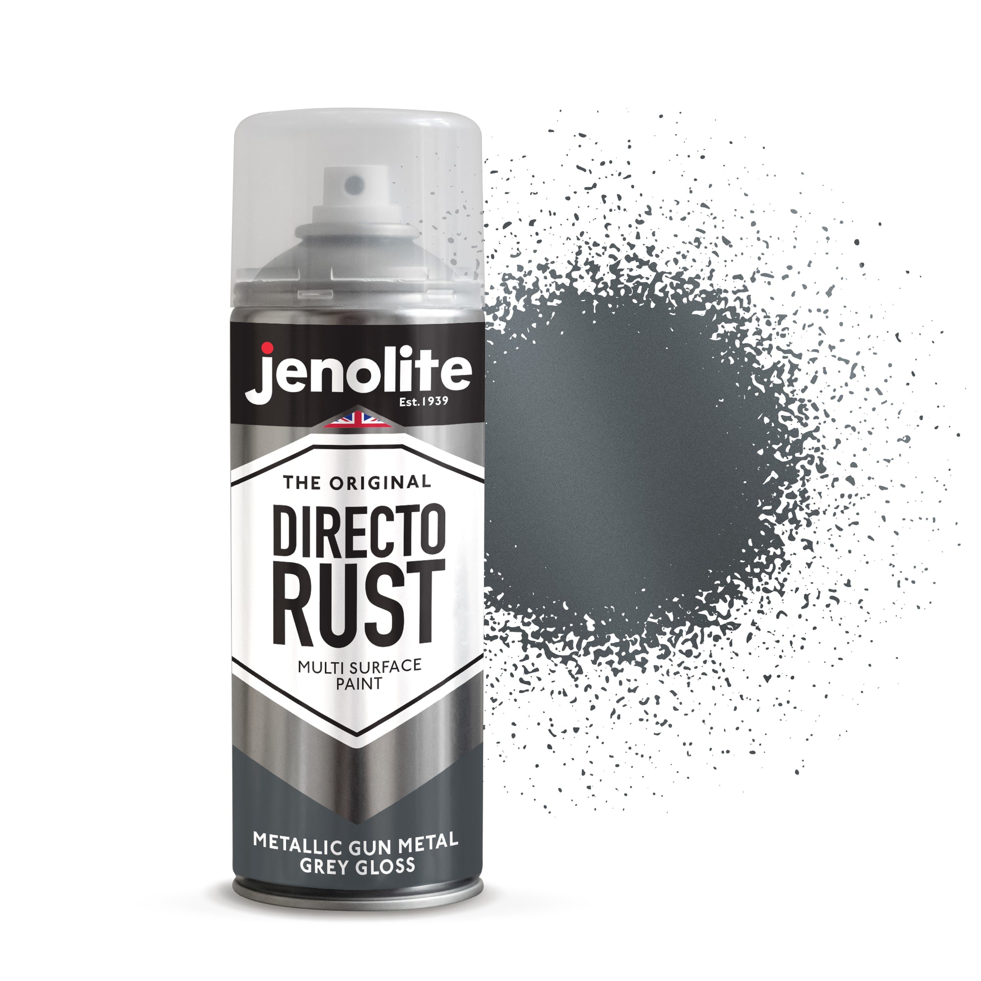 DIRECTORUST Spray Paint | Metallic Gloss | 400ml (13.52fl oz) | Multi-Surface
