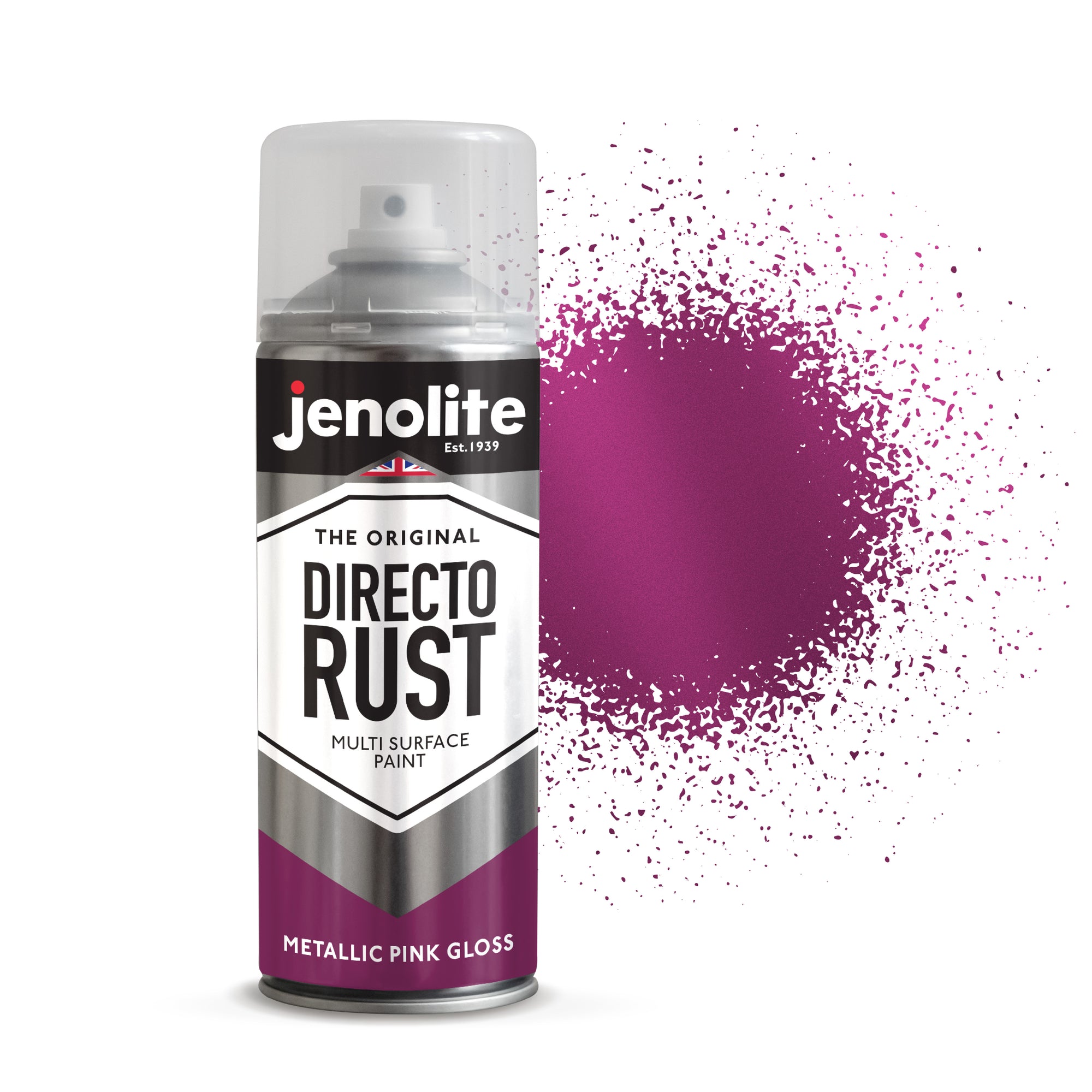 DIRECTORUST Spray Paint | Metallic Gloss | 400ml (13.52fl oz) | Multi-Surface