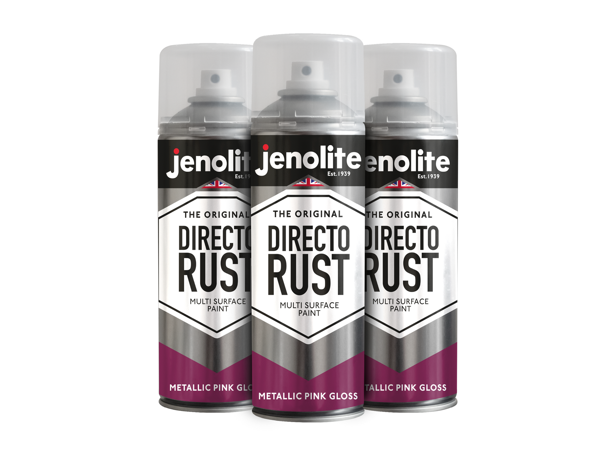 DIRECTORUST Spray Paint | Metallic Gloss | 400ml (13.52fl oz) | Multi-Surface