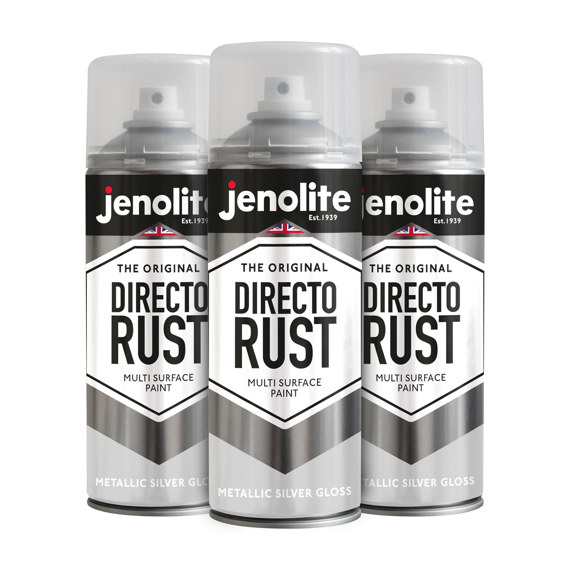 DIRECTORUST Spray Paint | Metallic Gloss | 400ml (13.52fl oz) | Multi-Surface