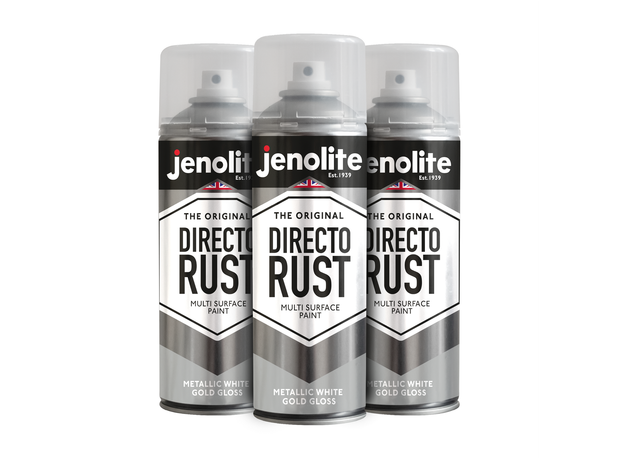 DIRECTORUST Spray Paint | Metallic Gloss | 400ml (13.52fl oz) | Multi-Surface