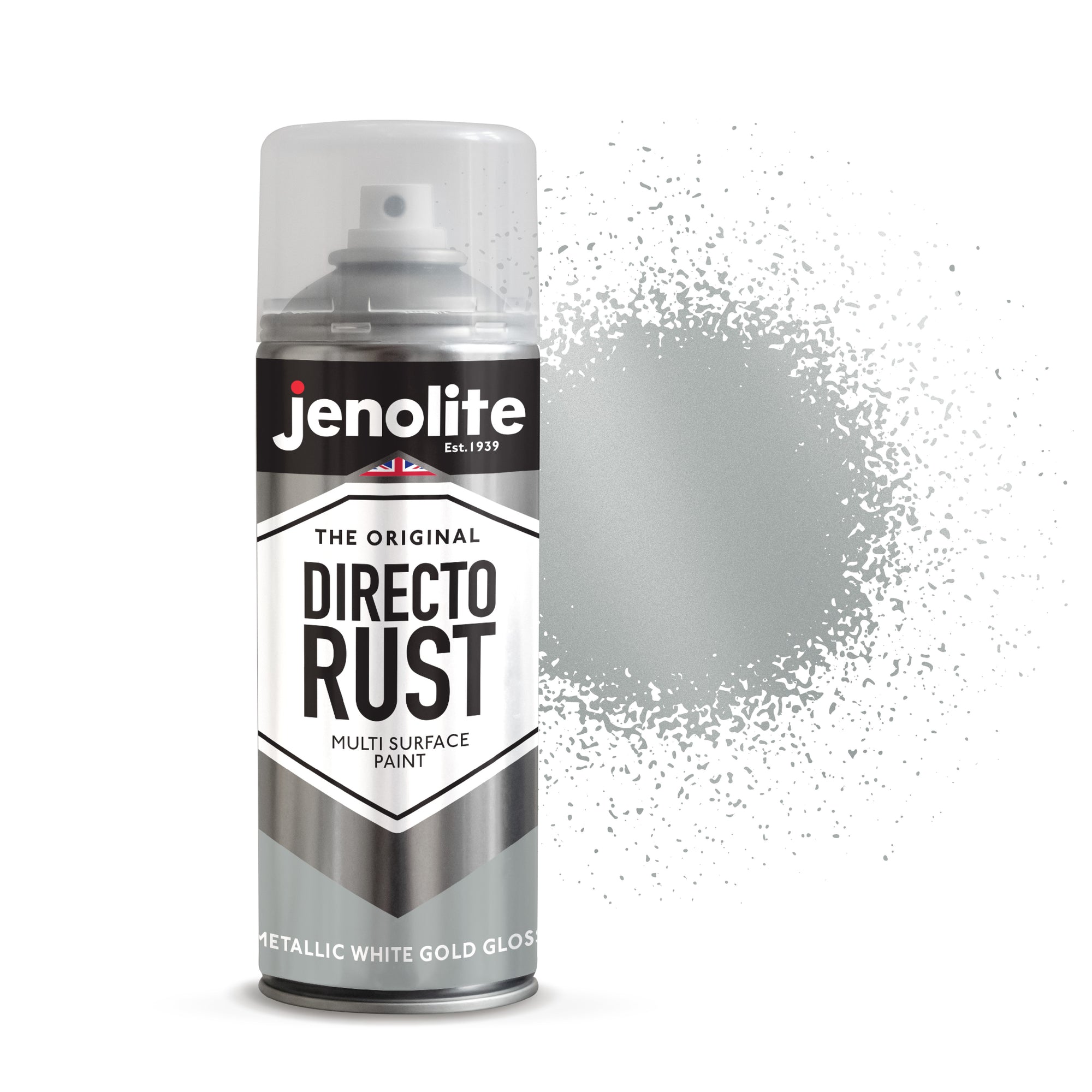 DIRECTORUST Spray Paint | Metallic Gloss | 400ml (13.52fl oz) | Multi-Surface