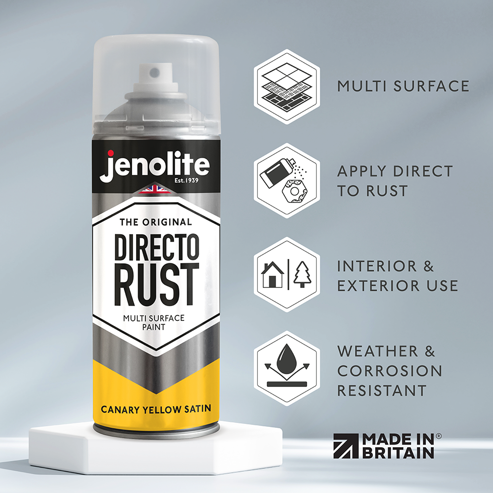 Directorust Satin/Semi-Gloss Spray Paint | 400ml (13.52fl oz)