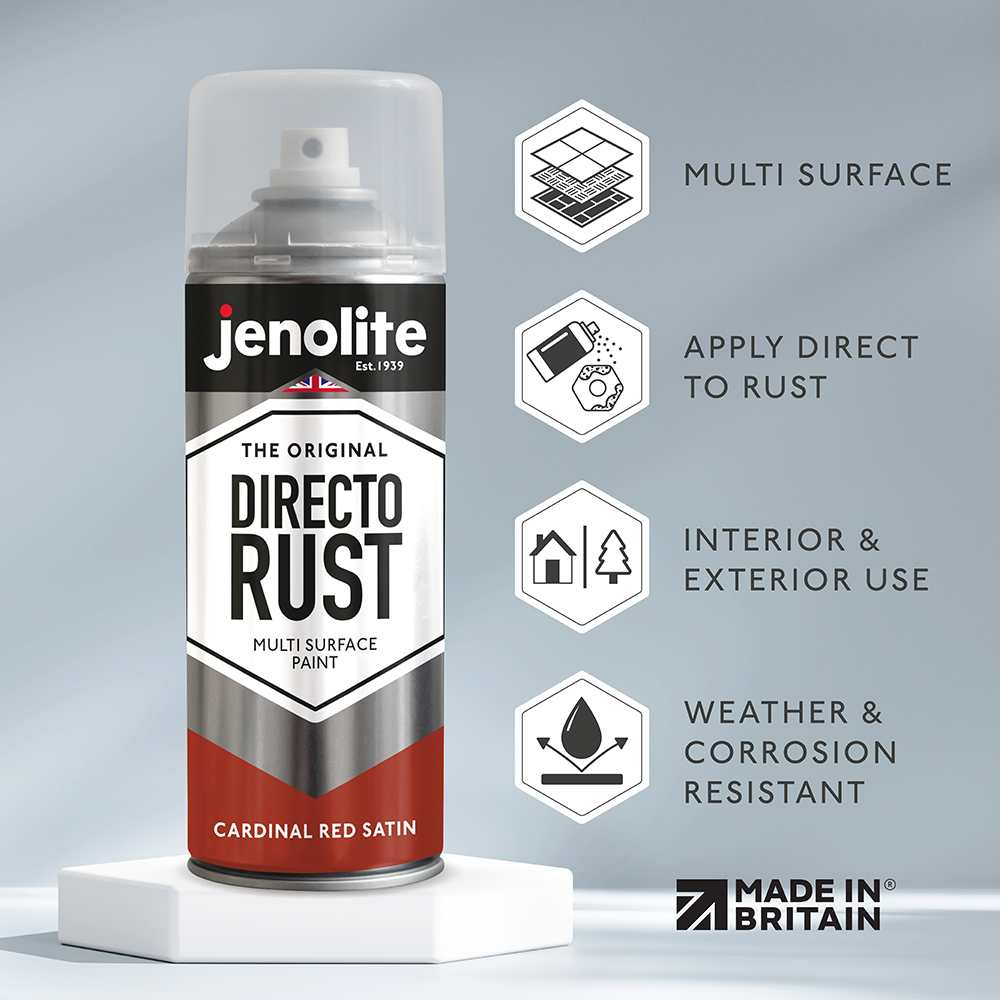 Directorust Satin/Semi-Gloss Spray Paint | 400ml (13.52fl oz)