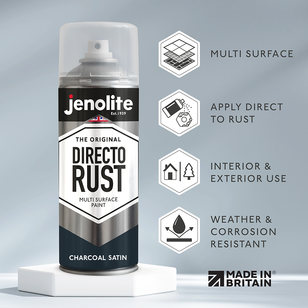 Directorust Satin/Semi-Gloss Spray Paint | 400ml (13.52fl oz)