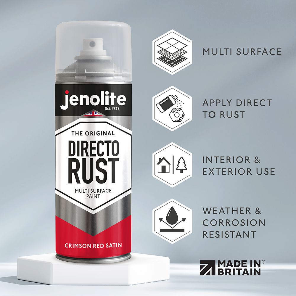 Directorust Satin/Semi-Gloss Spray Paint | 400ml (13.52fl oz)