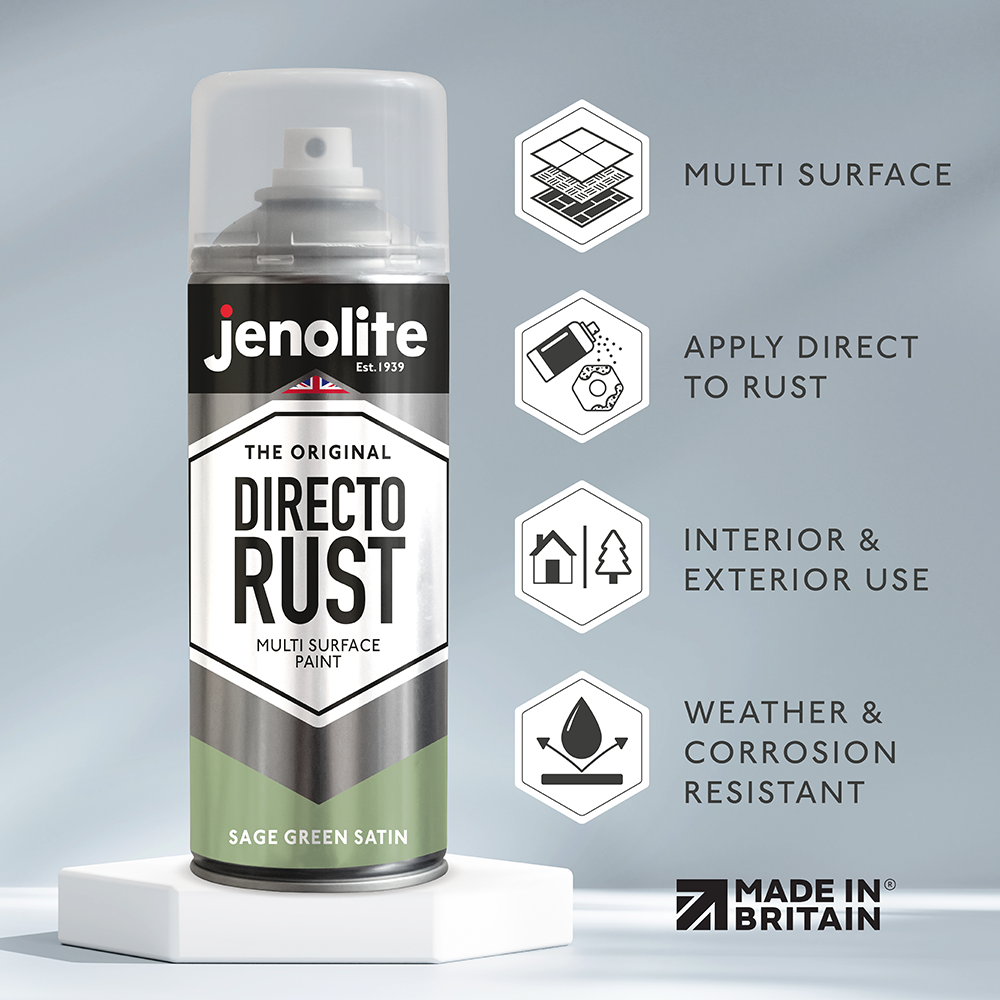 Directorust Satin/Semi-Gloss Spray Paint | 400ml (13.52fl oz)