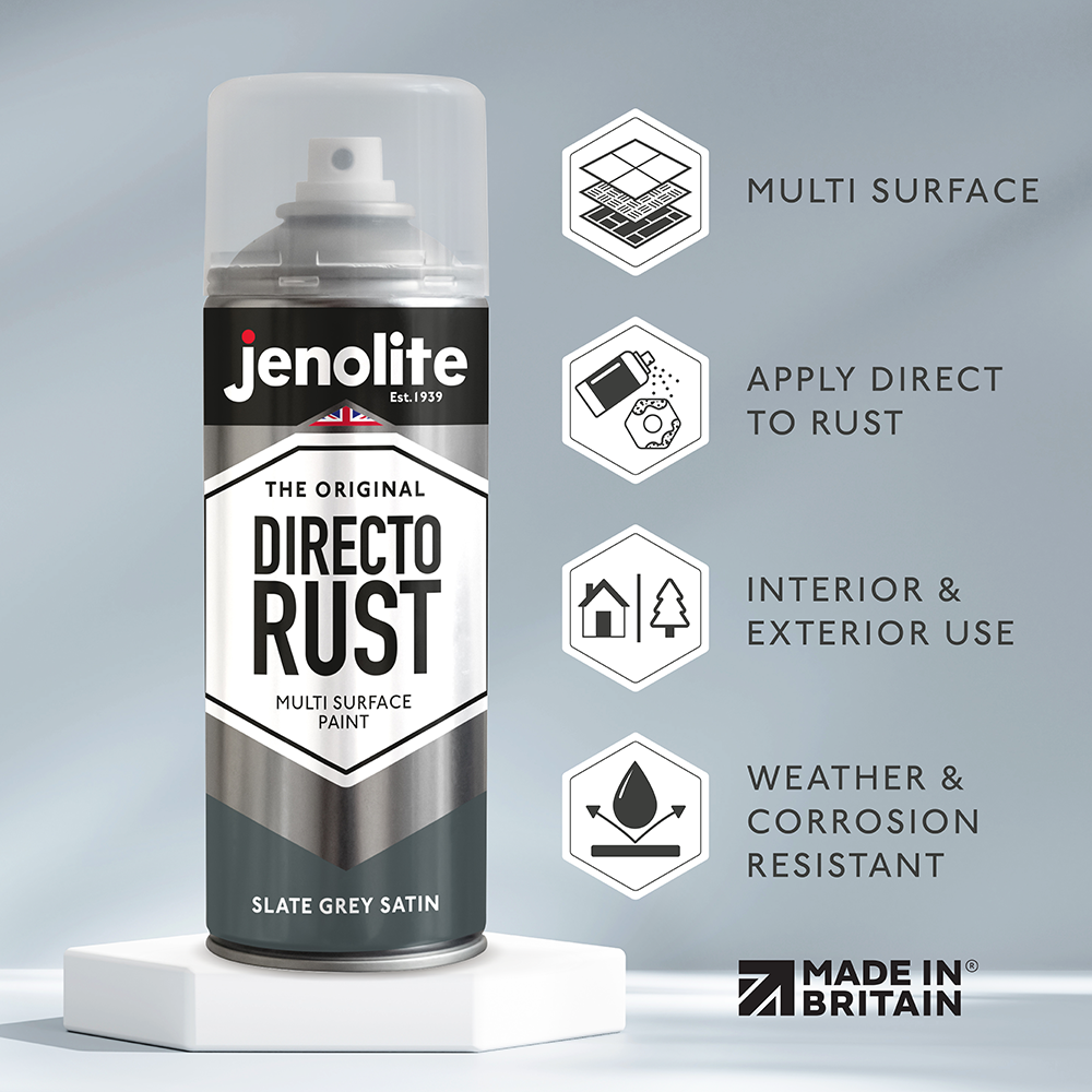 Directorust Satin/Semi-Gloss Spray Paint | 400ml (13.52fl oz)