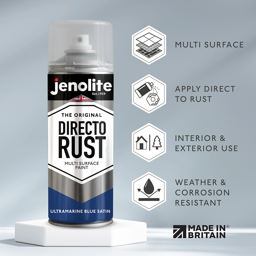 Directorust Satin/Semi-Gloss Spray Paint | 400ml (13.52fl oz)