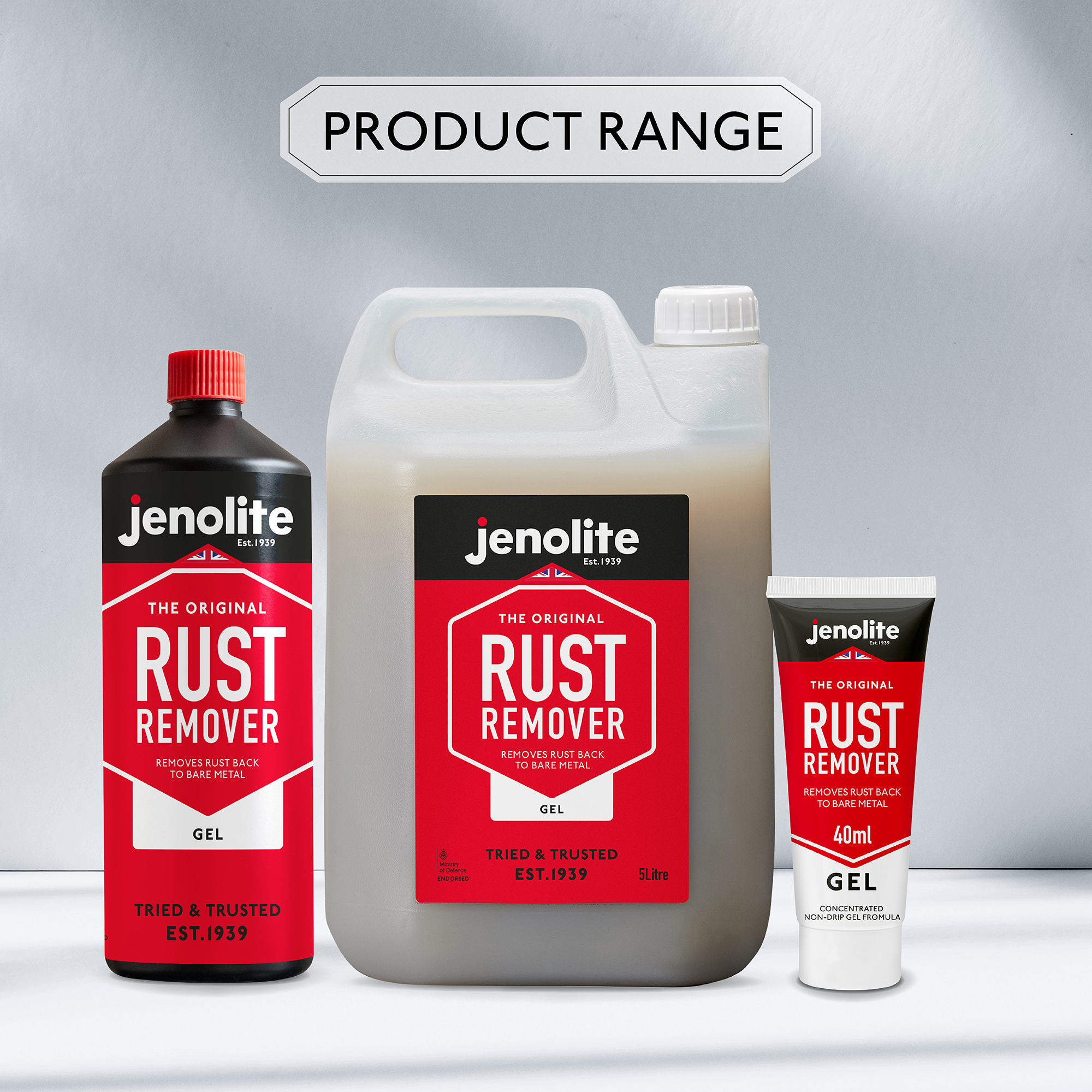 Gel Rust Remover for Metal