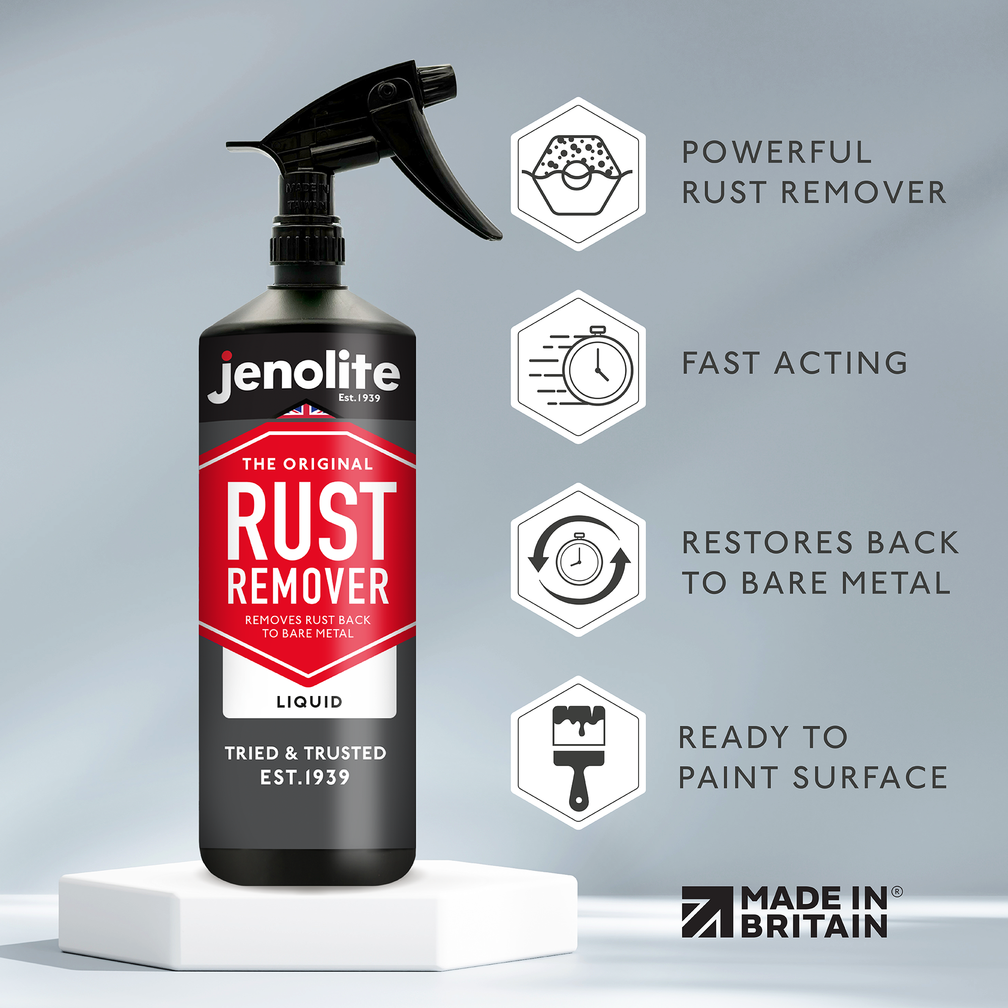 Original Rust Remover for Metal